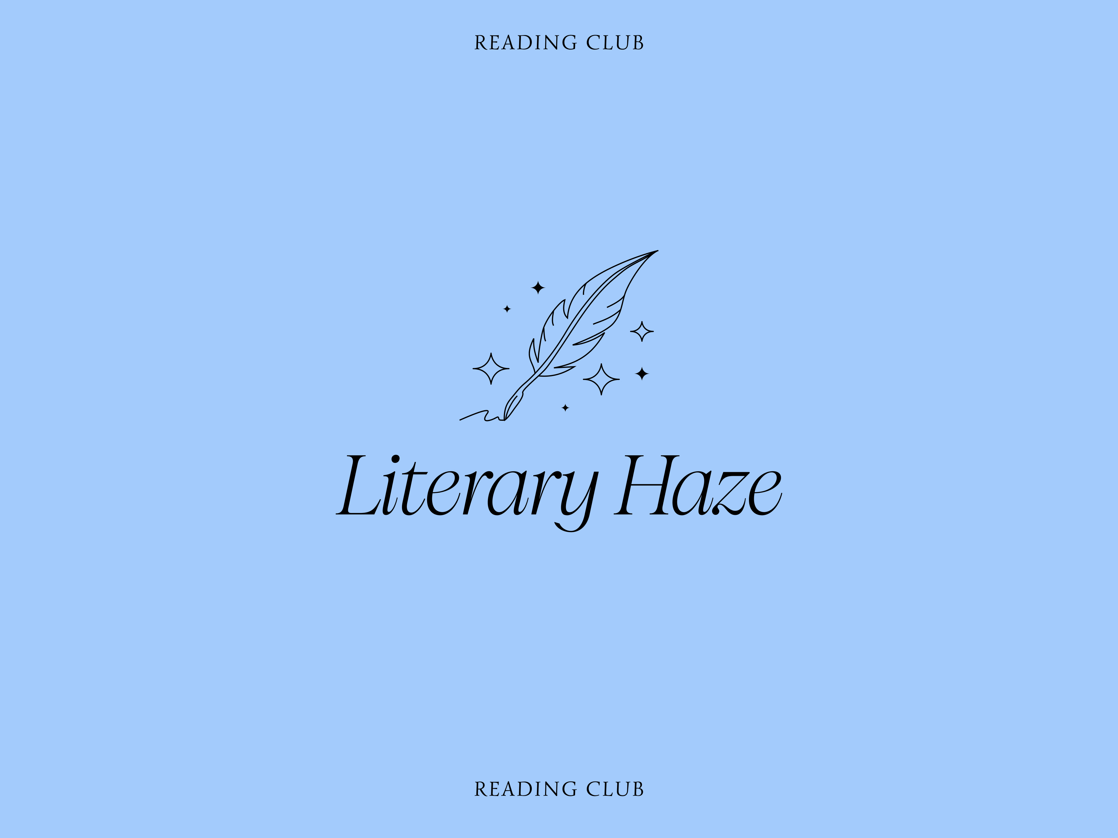 Literary Haze brand identity overview