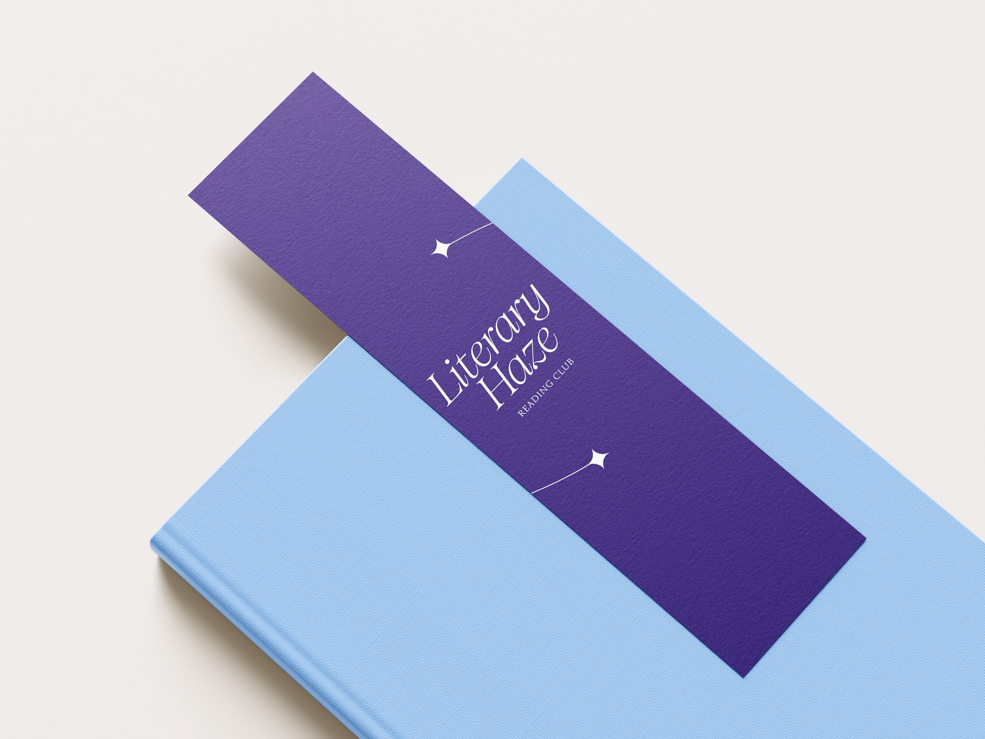 Literary Haze pastel brand application