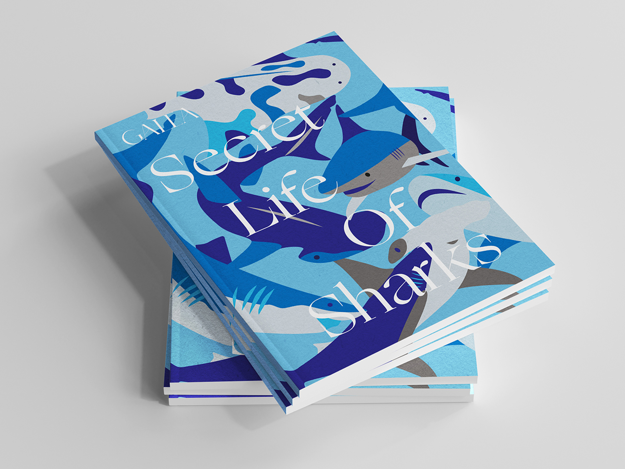 Secret Life of Sharks publication cover